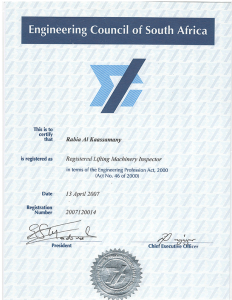 LMI Certificate for Rabia